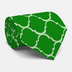Cravate Design marocain vert