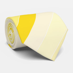 Cravate Design moderne élégant et élégant de couleur jaune