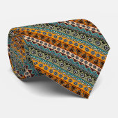 Cravate Design motif aztèque coloré (Roulé)