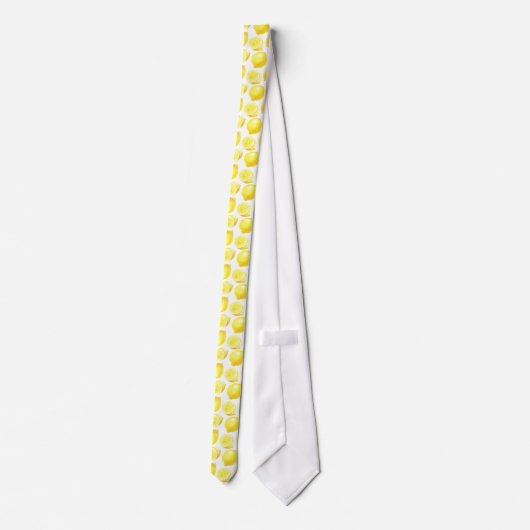 Cravate Design motif citron (Dos)