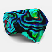 Cravate Design naturel des coquillages d'Abalone (Roulé)