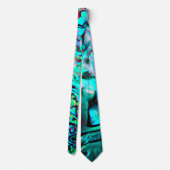 Cravate Design naturel des coquillages d'Abalone (Dos)