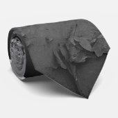 Cravate Design rustique gris (Roulé)