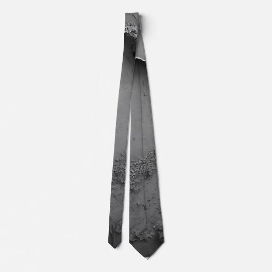 Cravate Design rustique gris (Dos)