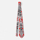Cravate Design tribal de Black and White Empire (Dos)