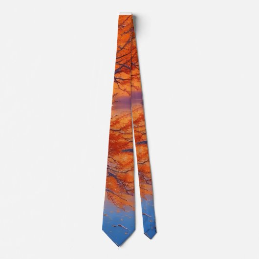 Cravate Designer Tie, original designs colorful nature (Devant)