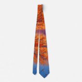 Cravate Designer Tie, original designs colorful nature (Dos)