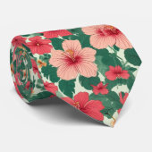 Cravate Désir d'Hibiscus (Roulé)