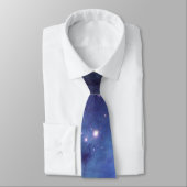 Cravate d'espace bleu (Attaché)