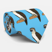 Cravate dessin animé d'aigle des Philippines (Roulé)