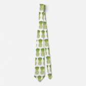 Cravate dessin animé mignon de bok choy (Devant)