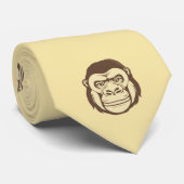 Cravate Dessin de dessin de Gorilla (Roulé)