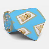 Cravate Dessin de Jiaozi / Chinese dumplings (Roulé)