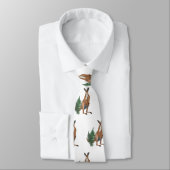 Cravate Dessin de Kangaroo (Attaché)