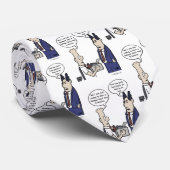 Cravate Dessin de la fourrure (Roulé)