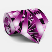 Cravate Dessin de remplissage couleur en perspective de dé (Roulé)