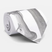 Cravate dessin de téléphone antique à main unique (Roulé)