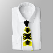 Cravate Dessin en perspective avec dégradé de couleurs d'u (Attaché)