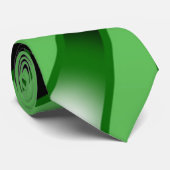 Cravate Dessin en perspective de fond couleur dégradé vert (Roulé)