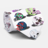 Cravate Dessins du football (Roulé)