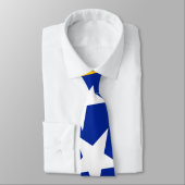 Cravate Dessous de verre du drapeau de BiH (Attaché)