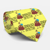 Cravate Détective de généalogie (Roulé)