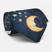 CRAVATE D'ÉTOILES DE LUNE (Roulé)