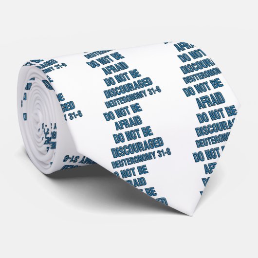 Cravate Deutéronome 31:8 (Roulé)