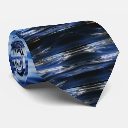 Cravate Deux cygnes (Roulé)