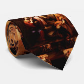 Cravate Deux Trinities - la famille sainte - Murillo (Roulé)