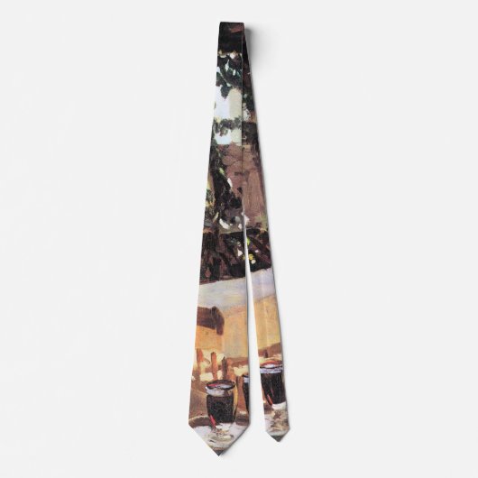 Cravate Deux verres à vin de John Singer Sargent (Devant)