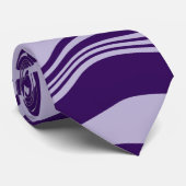 Cravate Déversement - Violet (Roulé)