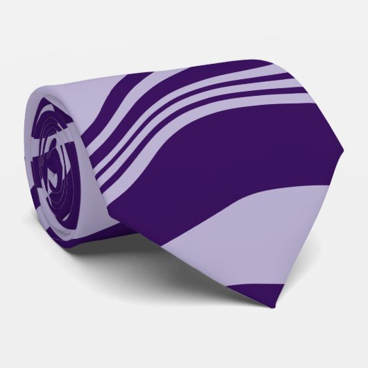 Cravate Déversement - Violet (Roulé)