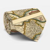 Cravate Devon (Devonshire) Comté Angleterre Carte des Anti (Roulé)