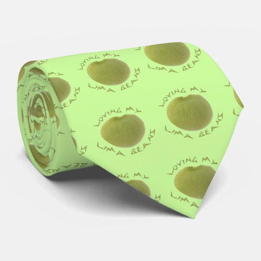 Cravate d'haricot de lima (Roulé)