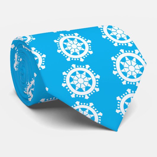 Cravate Dharma chakra (Roulé)