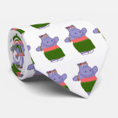 Cravate d'hippopotame (Roulé)