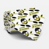 Cravate d'hockey de pingouin (Roulé)