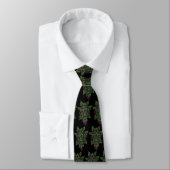 Cravate d'homme vert (Attaché)