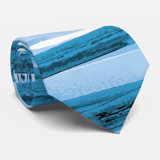 Cravate d'humeur bleue (Roulé)