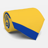 Cravate Diagonal-Rayée des combattants II d'or de (Roulé)