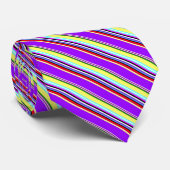 Cravate diagonale colorée (Roulé)