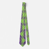 Cravate diagonale green gradient (Devant)
