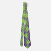 Cravate diagonale green gradient (Dos)