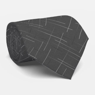 Cravate Diagonales approximatives | Charbon tacheté
