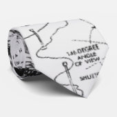 Cravate Diagramme de cinérama (Roulé)
