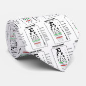 Cravate Diagramme de Snellen (diagramme générique de (Roulé)