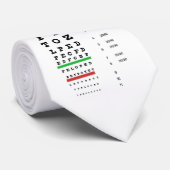 Cravate Diagramme d'oeil (Roulé)