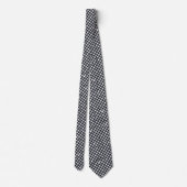 Cravate Diamant scintillant sur fond noir (Dos)