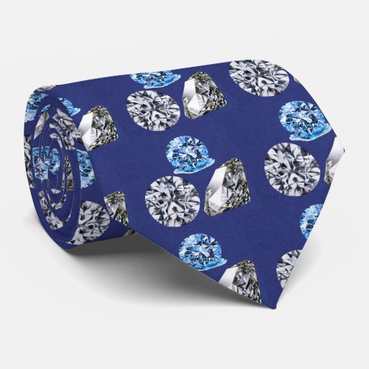 Cravate diamants (Roulé)